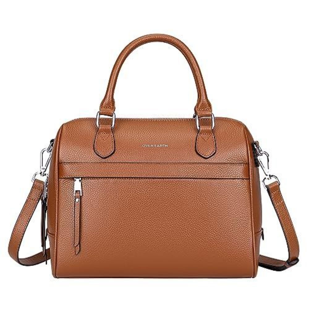 London Islington Way Vegan Lizard Women'S Medium Textured Ziptop Satchel